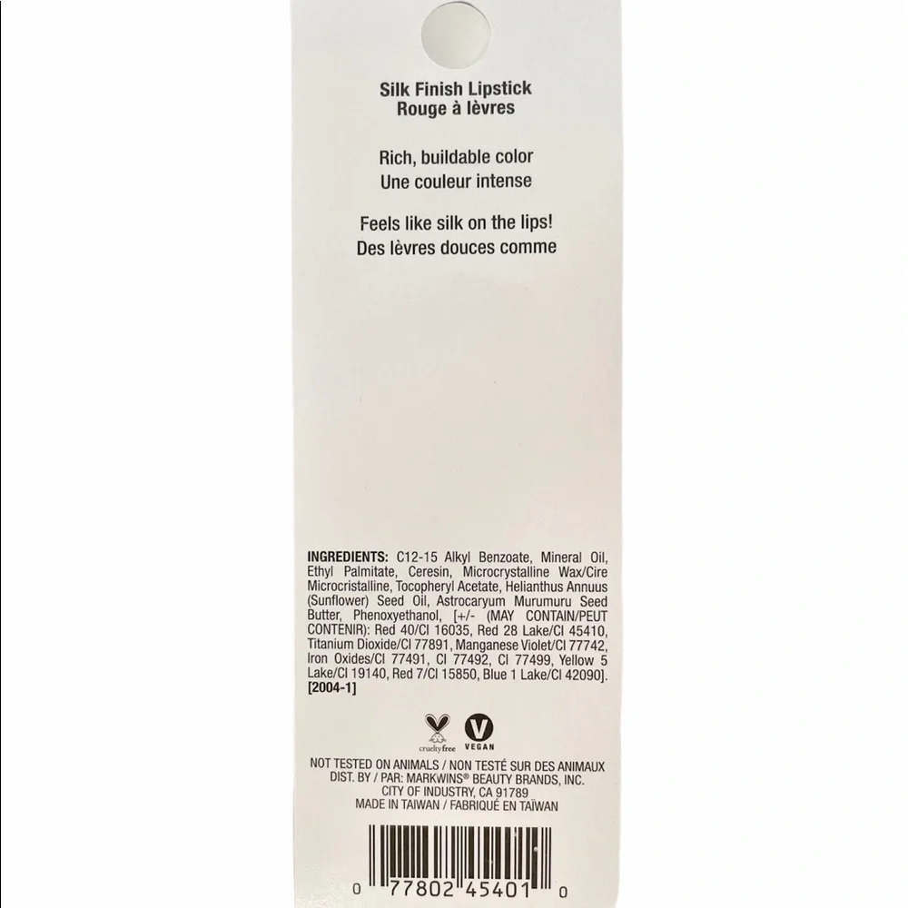Wet n Wild Silkfinish Red Hot Lipstick, Regular size